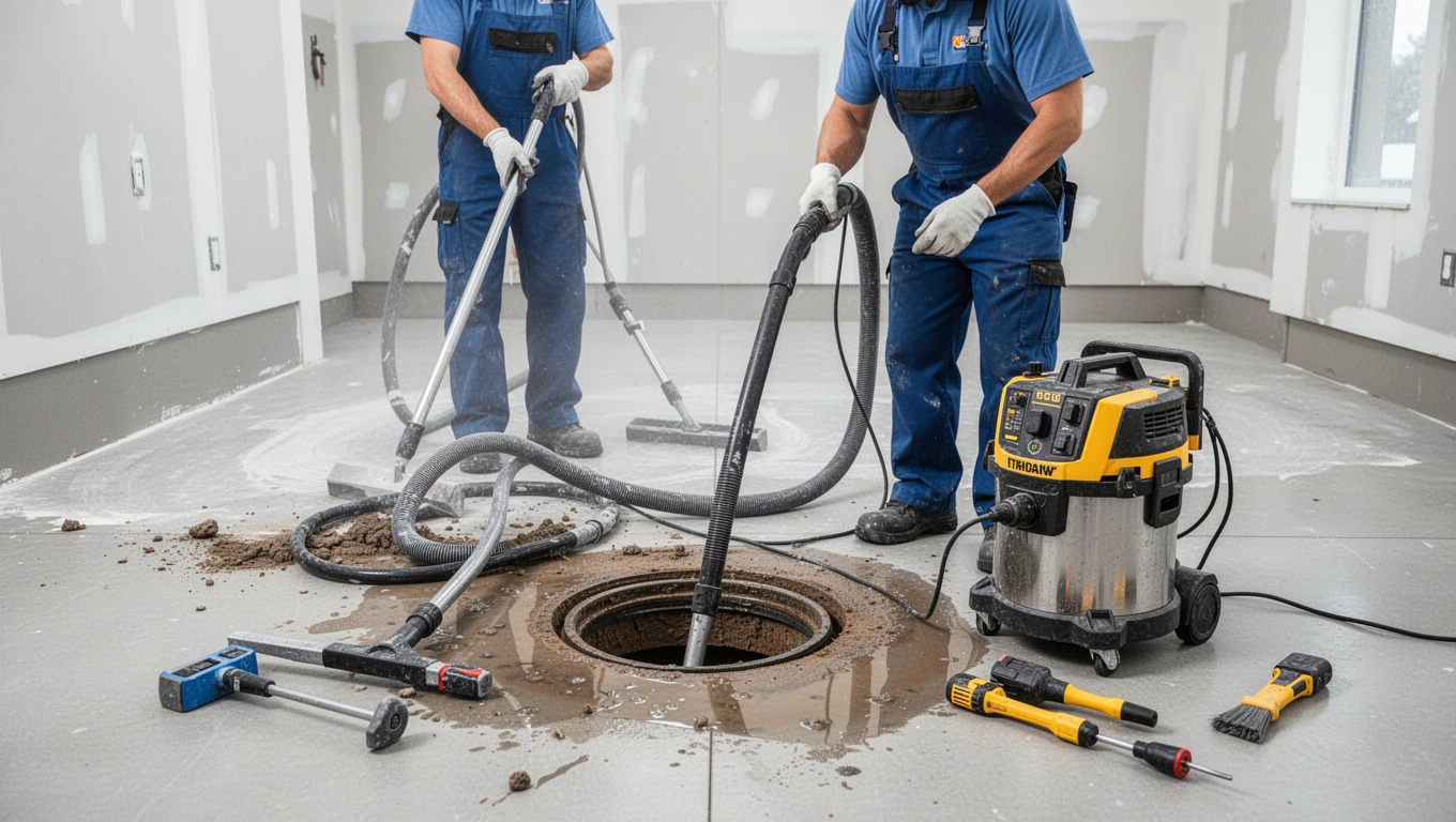 Sewage Backup Cleanup