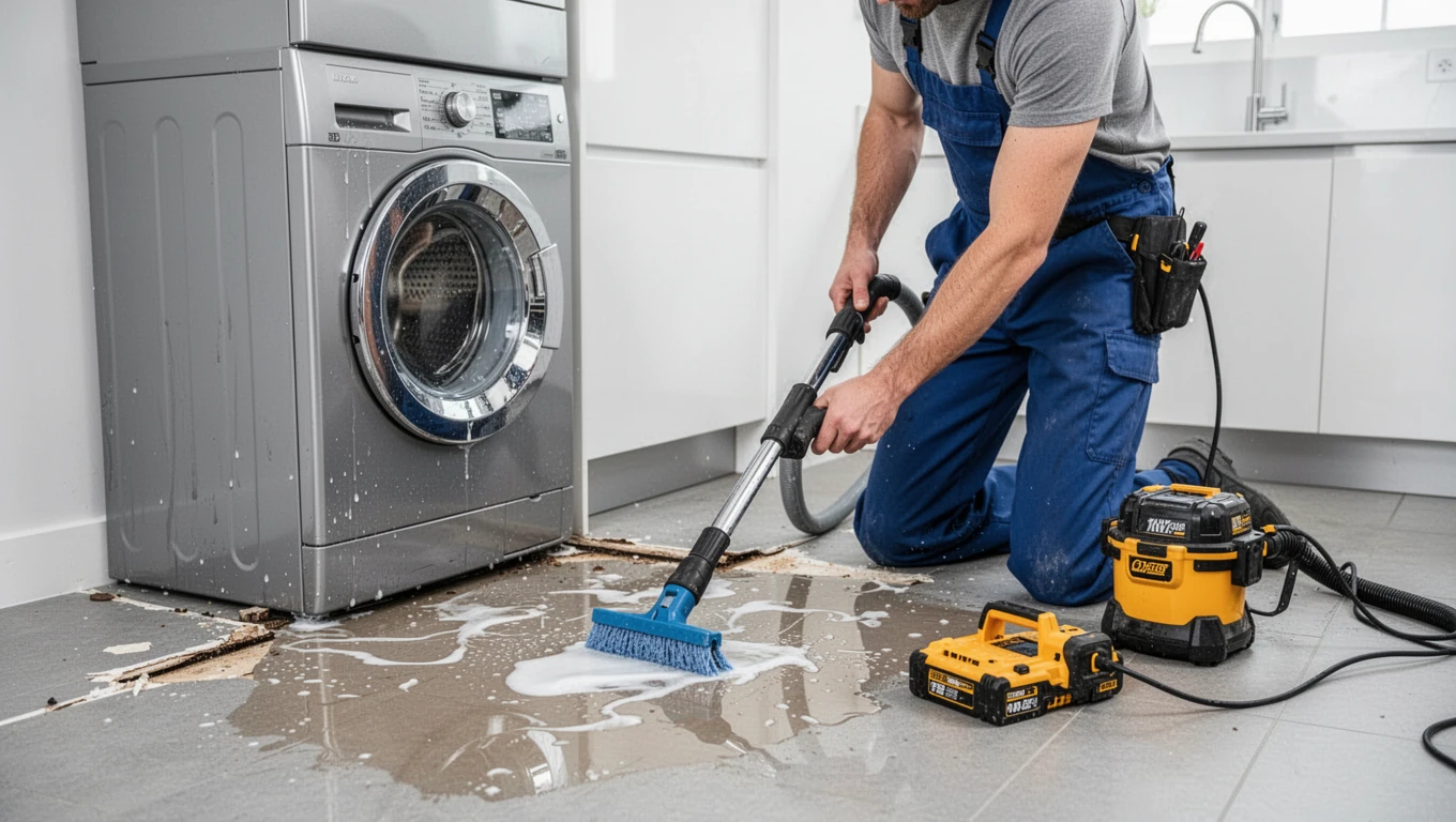 Appliance Leak Cleanup