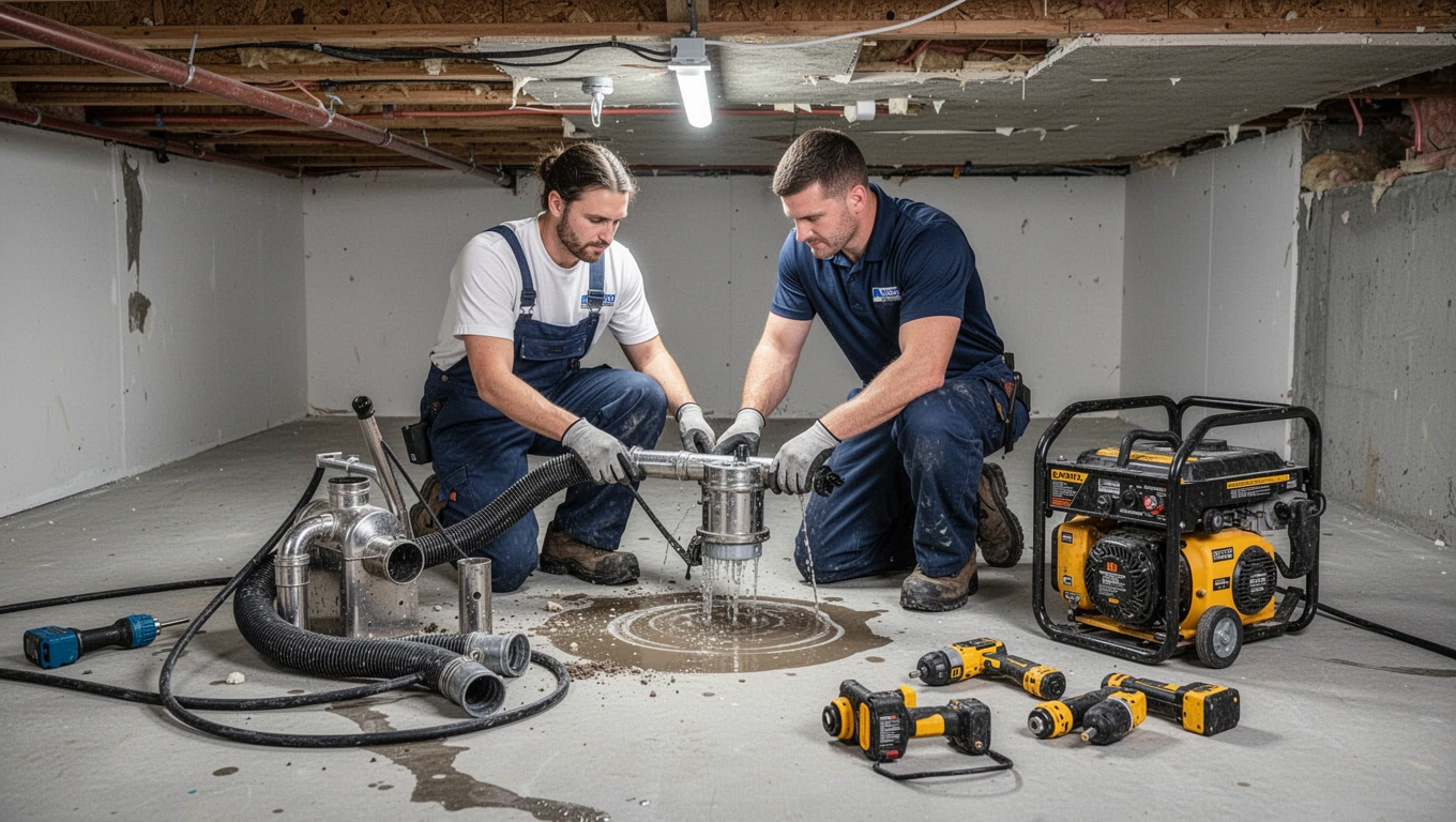Crawl Space Water Removal